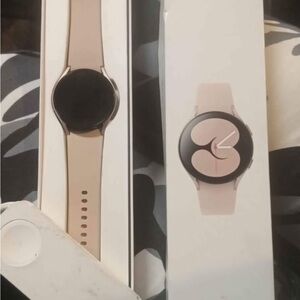 Samsung smartwatch galaxy 4 pink and rose gold